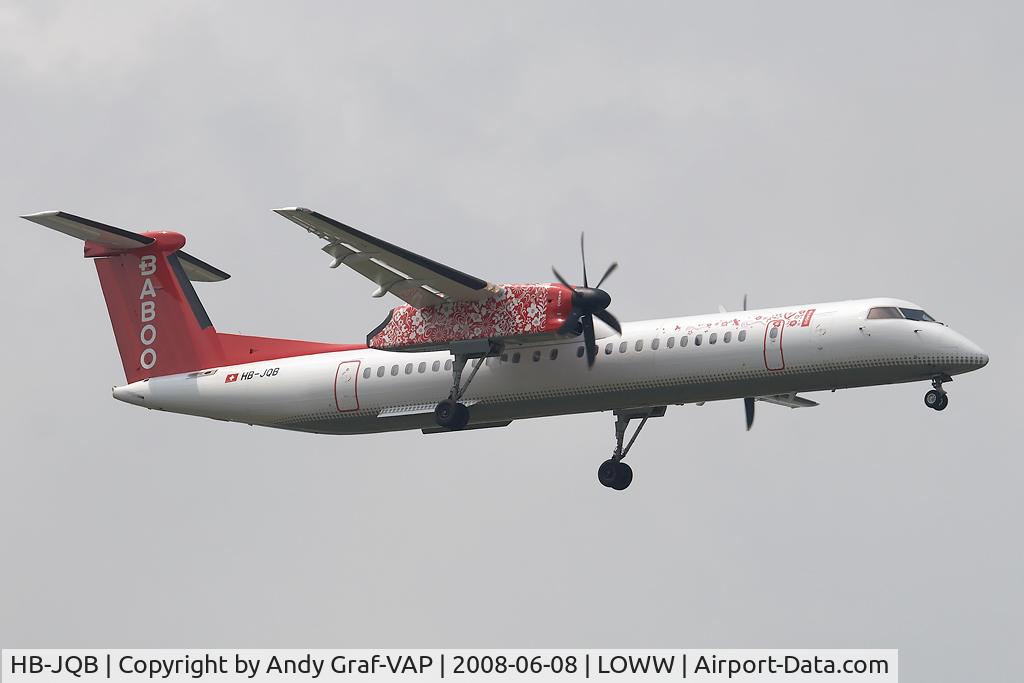 HB-JQB, 2007 De Havilland Canada DHC-8-402Q Dash 8 C/N 4175, FlyBaboo DHC 8-400