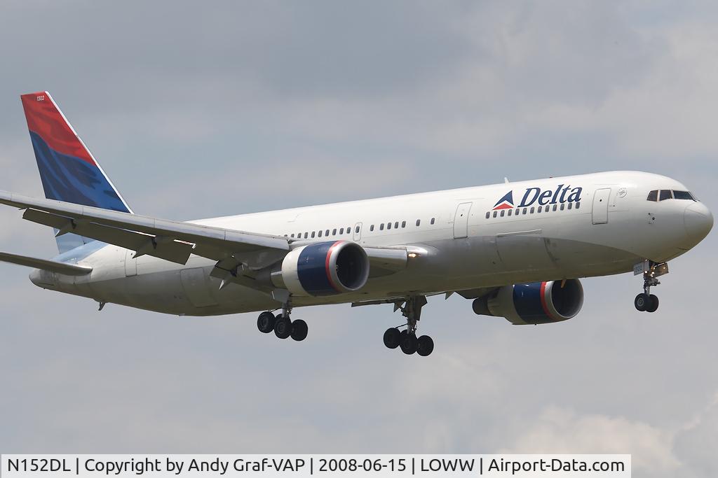 N152DL, 1990 Boeing 767-3P6 C/N 24984, Delta Airlines 767-300