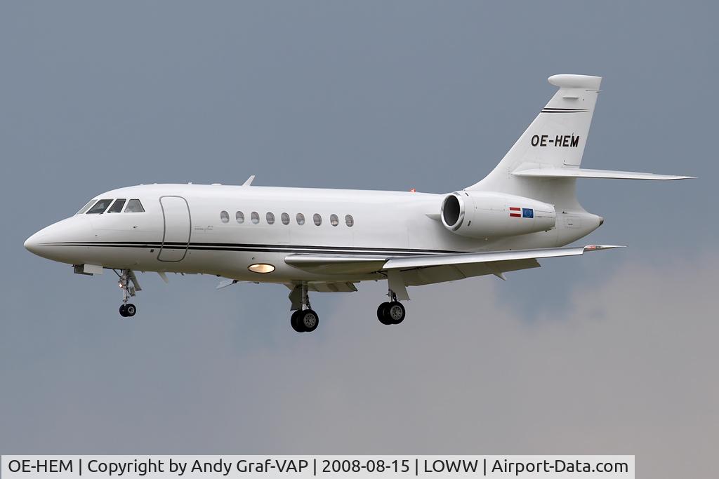 OE-HEM, 2003 Dassault Falcon 2000 C/N 207, Falcon 2000
