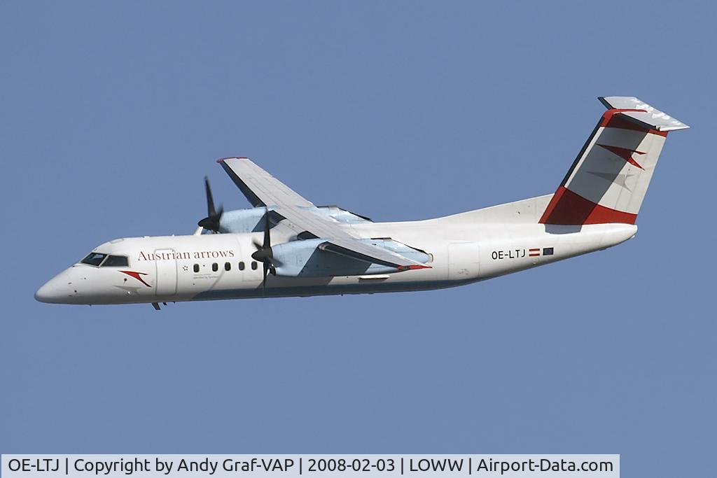 OE-LTJ, 1997 De Havilland Canada DHC-8-314Q Dash 8 C/N 481, Austrian Arrows DHS 8-300