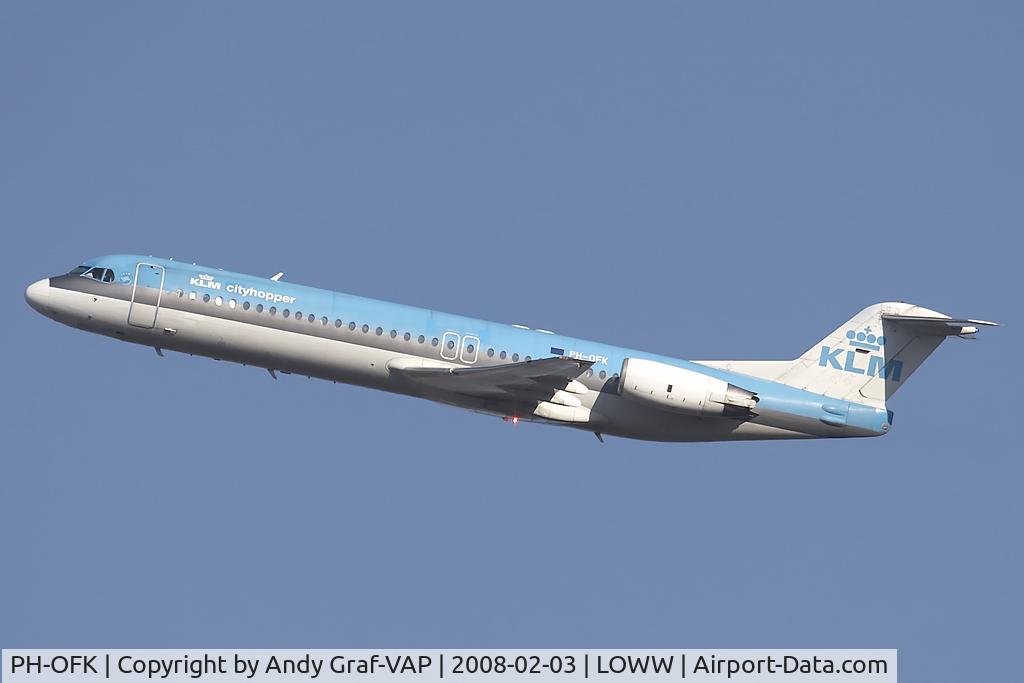 PH-OFK, 1988 Fokker 100 (F-28-0100) C/N 11249, KLM F100