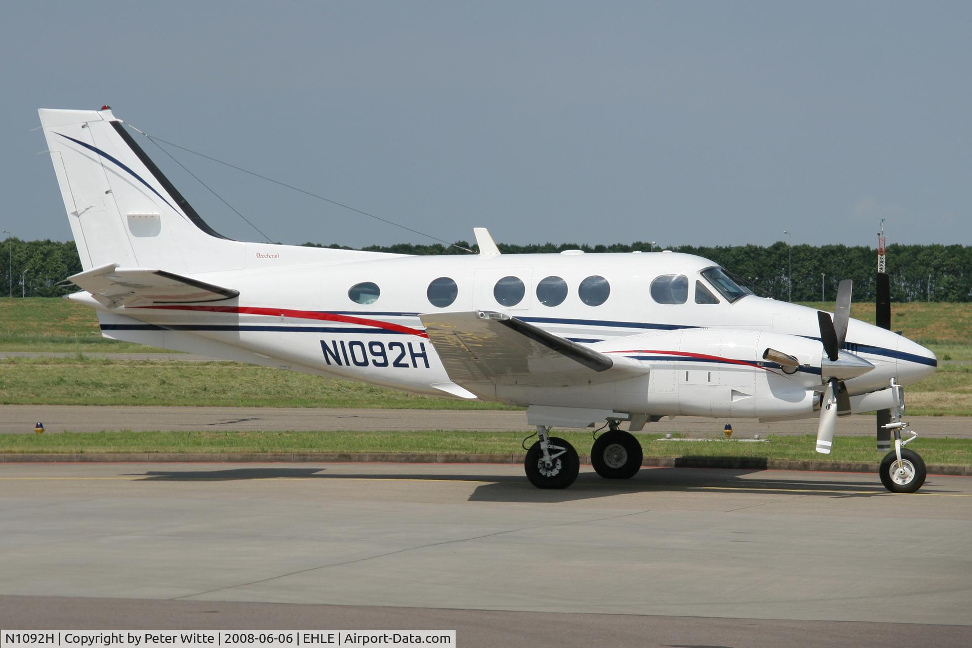 N1092H, 1996 Raytheon C90A King Air C/N LJ-1454, Nice visitor