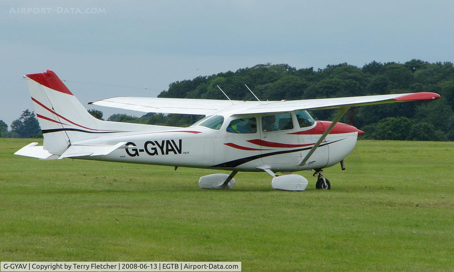 G-GYAV, 1979 Cessna 172N C/N 172-71362, Visitor  during  AeroExpo 2008 at Wycombe Air Park , Booker , United Kingdom