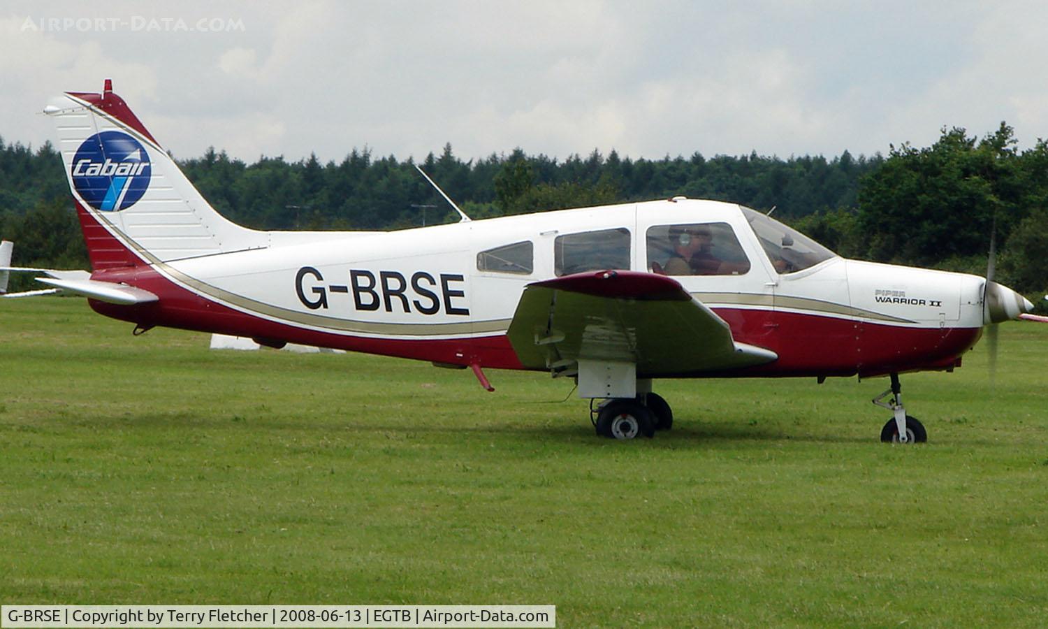 G-BRSE, 1980 Piper PA-28-161 Warrior II C/N 28-8016276, Visitor  during  AeroExpo 2008 at Wycombe Air Park , Booker , United Kingdom