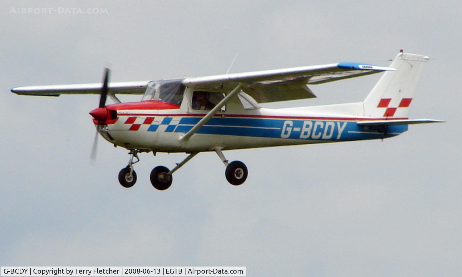 G-BCDY, 1974 Reims FRA150L Aerobat C/N 0237, Visitor  during  AeroExpo 2008 at Wycombe Air Park , Booker , United Kingdom