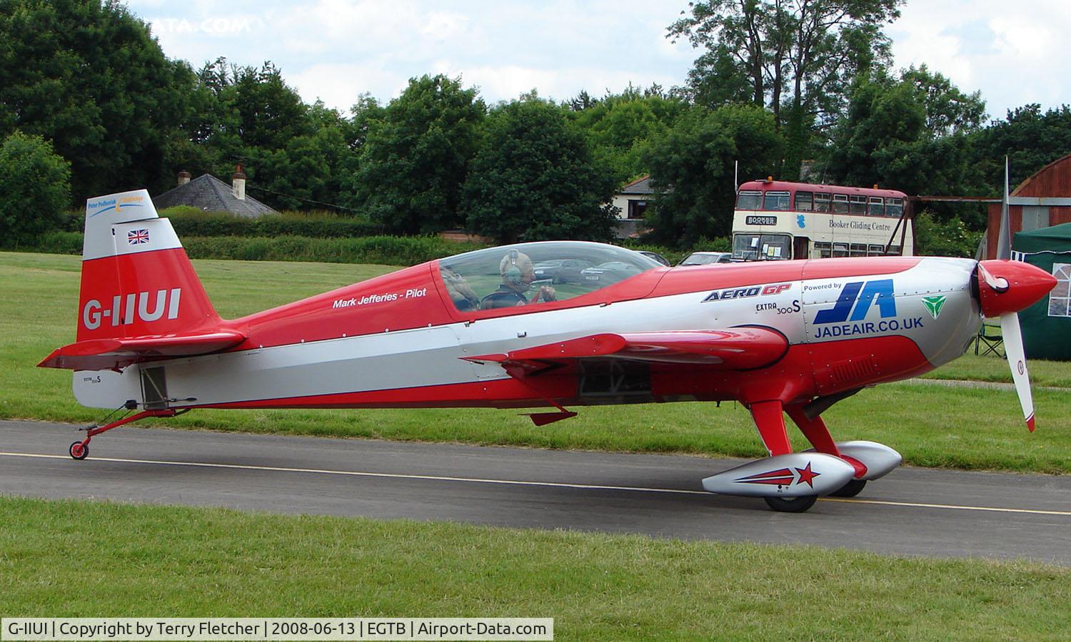 G-IIUI, 1992 Extra EA-300S C/N 004, Visitor  during  AeroExpo 2008 at Wycombe Air Park , Booker , United Kingdom