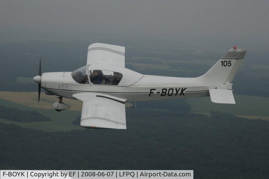 F-BOYK, Wassmer WA-41 Baladou C/N 152, Lycoming 180cv,120kt GS,