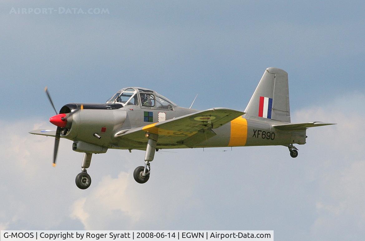 G-MOOS, 1955 Percival P-56 Provost T.1 C/N PAC/F/335, Percival Provost T.1