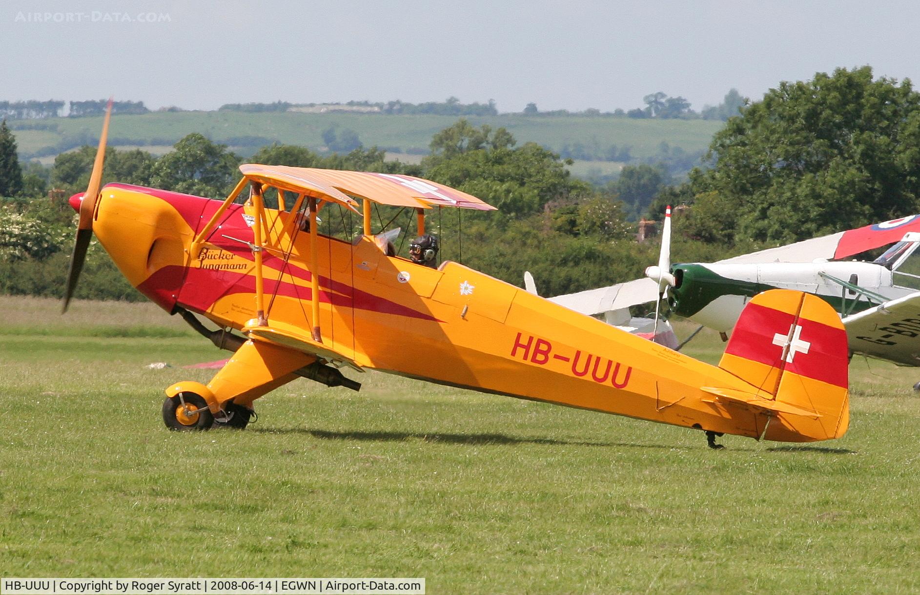 HB-UUU, 1939 Bucker Bu-131B Jungmann C/N 84, Bücker Bu-133A Jungmann