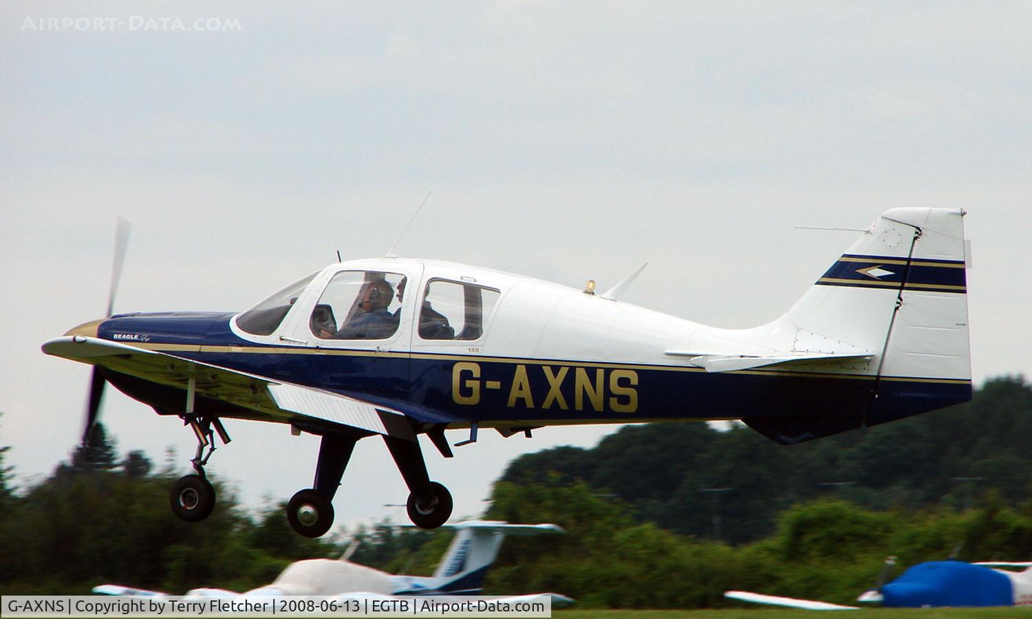 G-AXNS, 1969 Beagle B-121 Pup Series 2 (Pup 150) C/N B121-110, Visitor  during  AeroExpo 2008 at Wycombe Air Park , Booker , United Kingdom