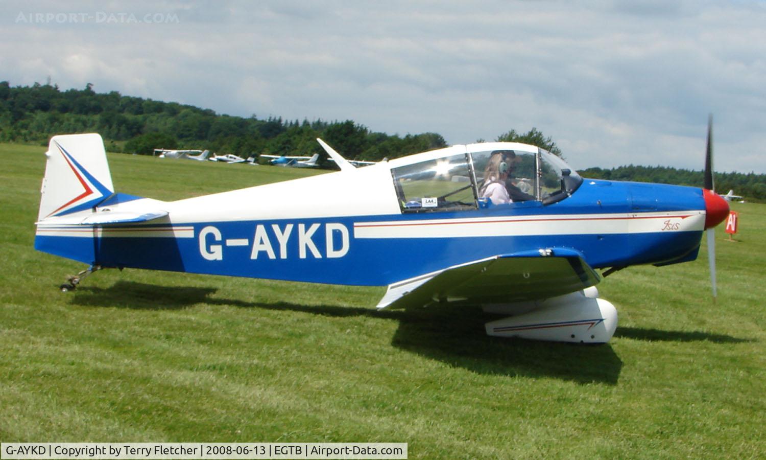 G-AYKD, 1962 Jodel DR-1050 Ambassadeur C/N 351, Visitor  during  AeroExpo 2008 at Wycombe Air Park , Booker , United Kingdom