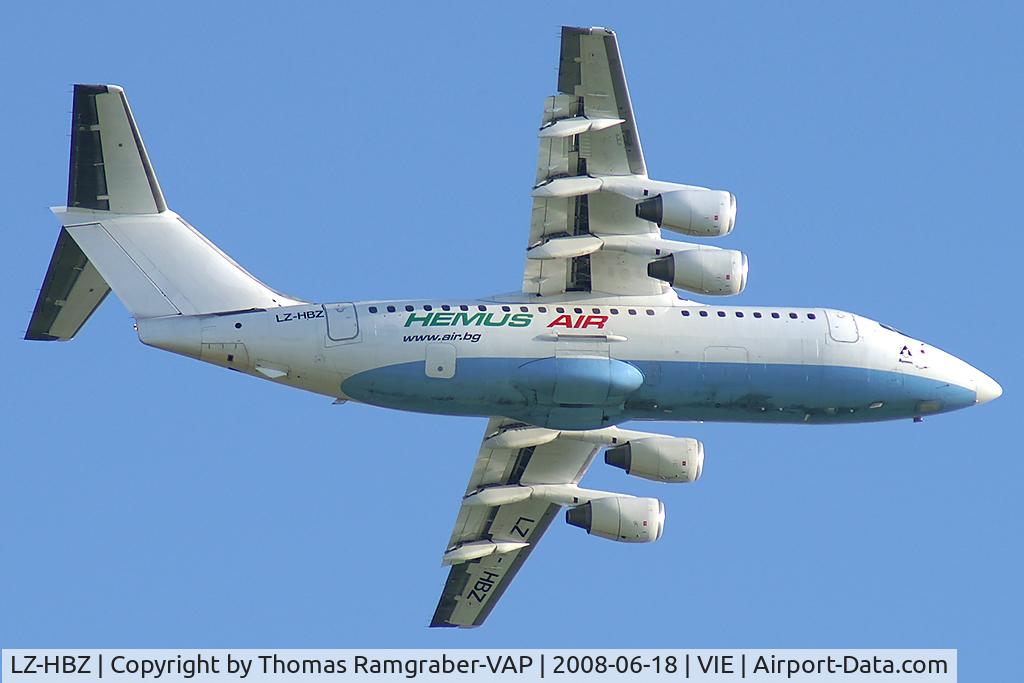 LZ-HBZ, 1988 British Aerospace BAe.146-200 C/N E2103, Hemus Air BAe 146