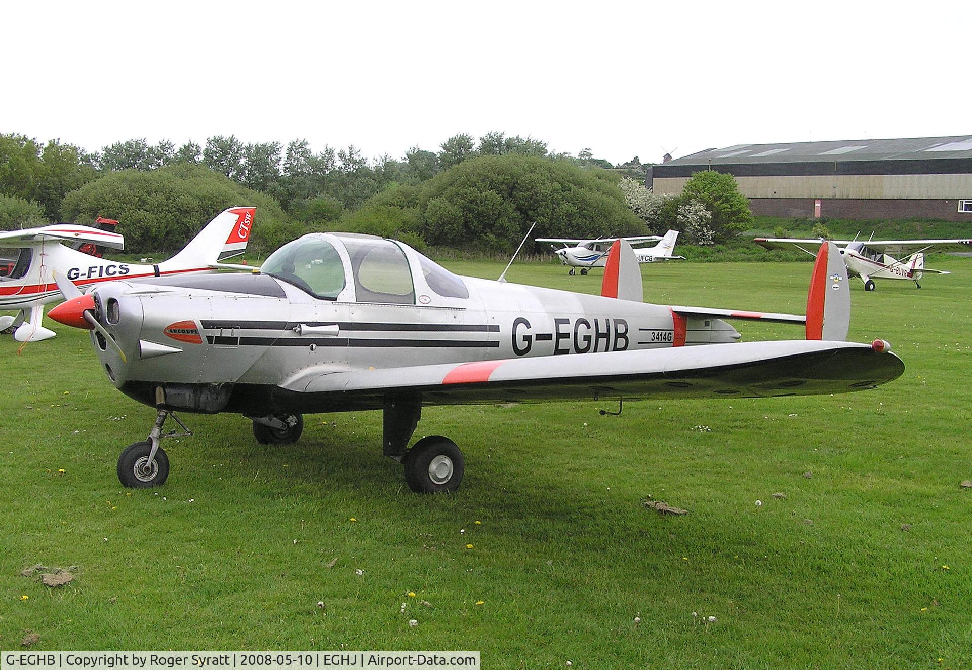 G-EGHB, 1946 Erco 415D Ercoupe C/N 1876, ENGINEERING AND RESEARCH CORPORATION Ercoupe 415D