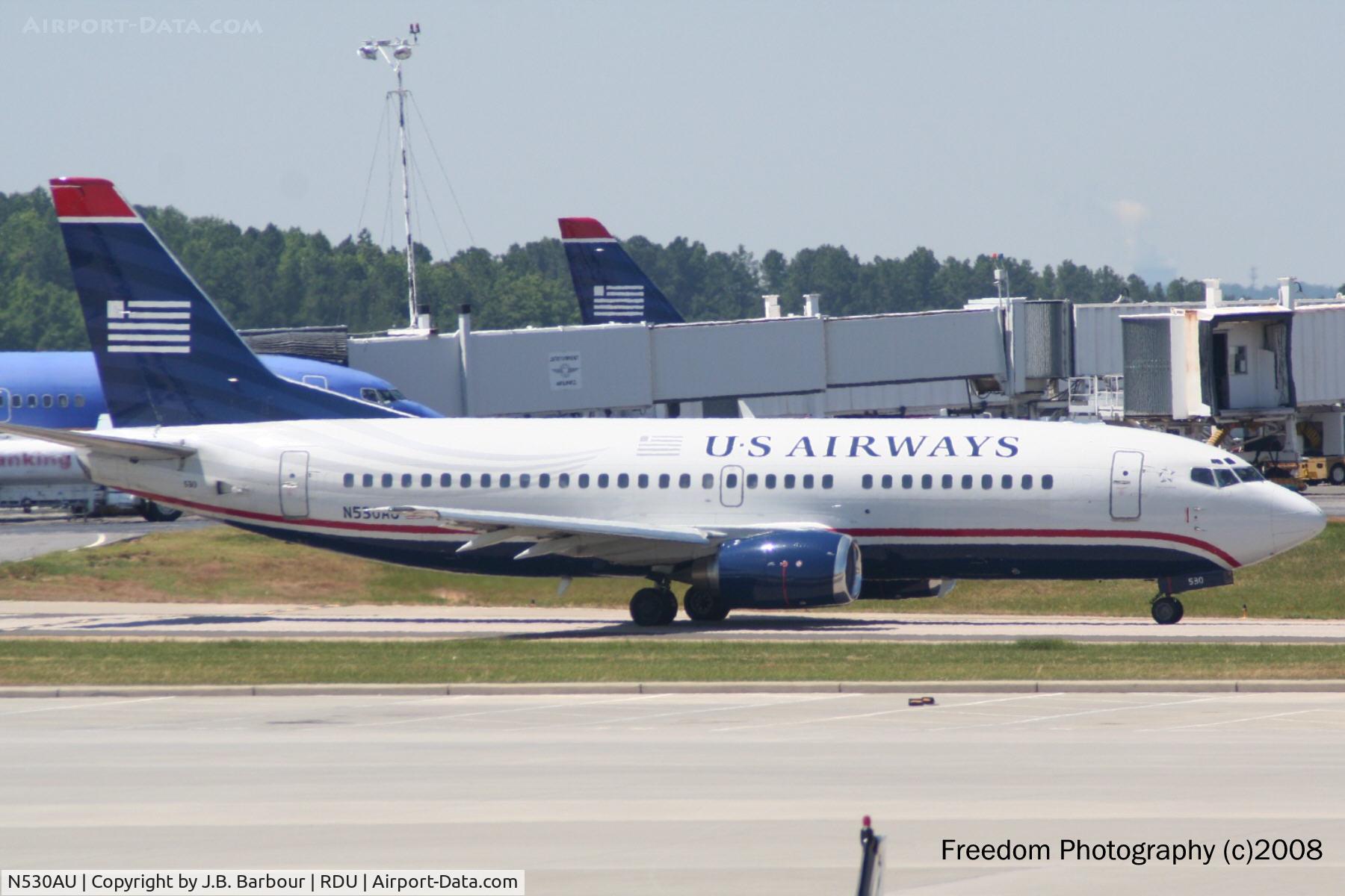 N530AU, 1989 Boeing 737-3B7 C/N 24412, N/A