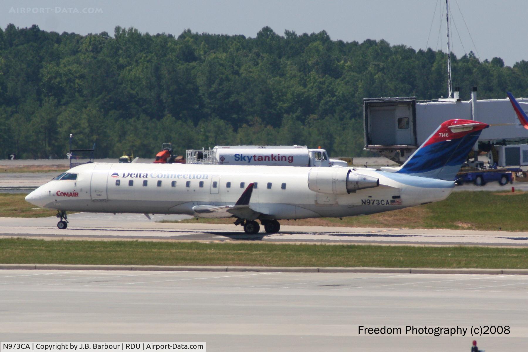 N973CA, 1996 Canadair CL-600-2B19 Regional Jet CRJ-100ER C/N 7146, N/A
