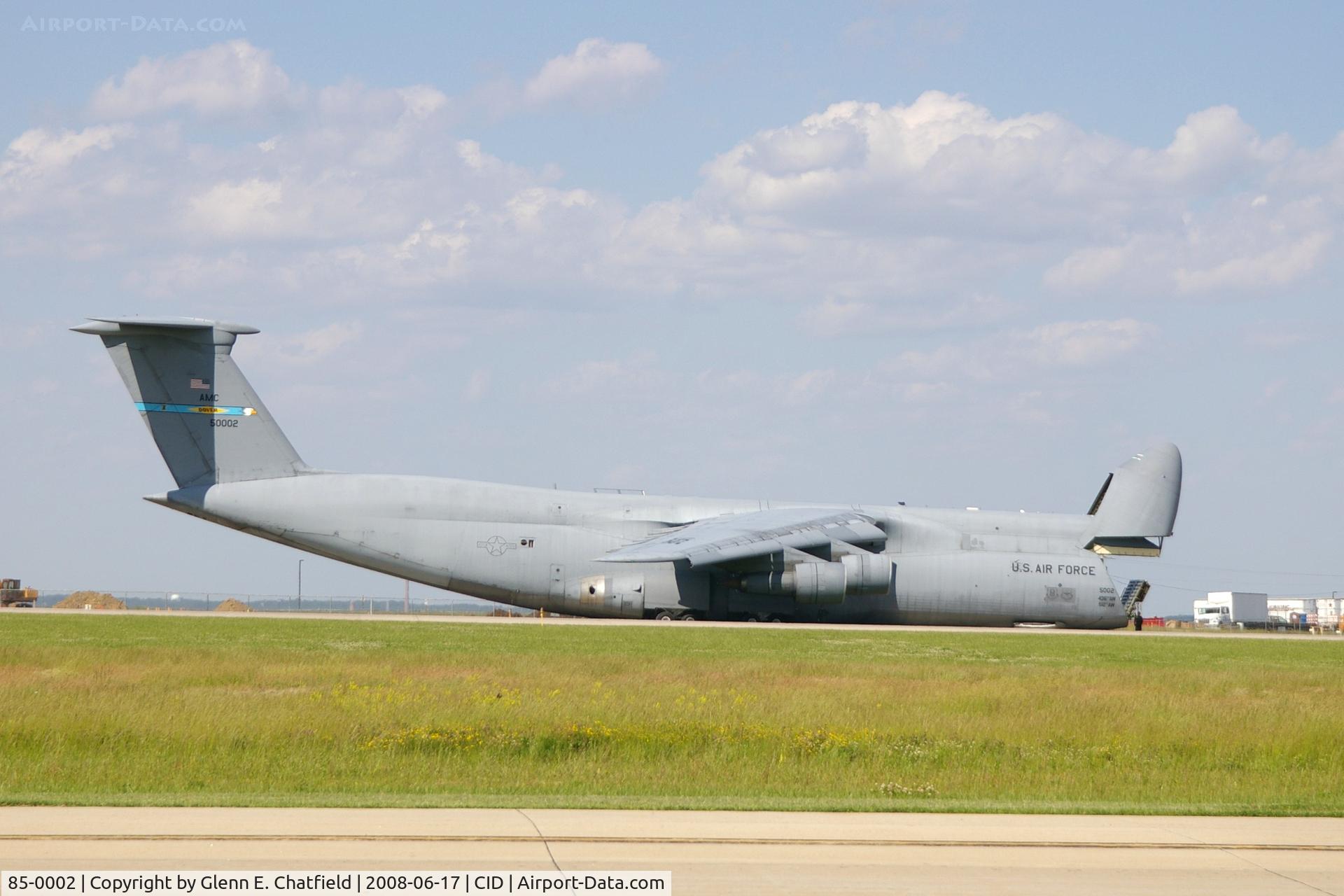 85-0002, 2006 Lockheed C-5M Super Galaxy C/N 500-0088, In for flood relief efforts