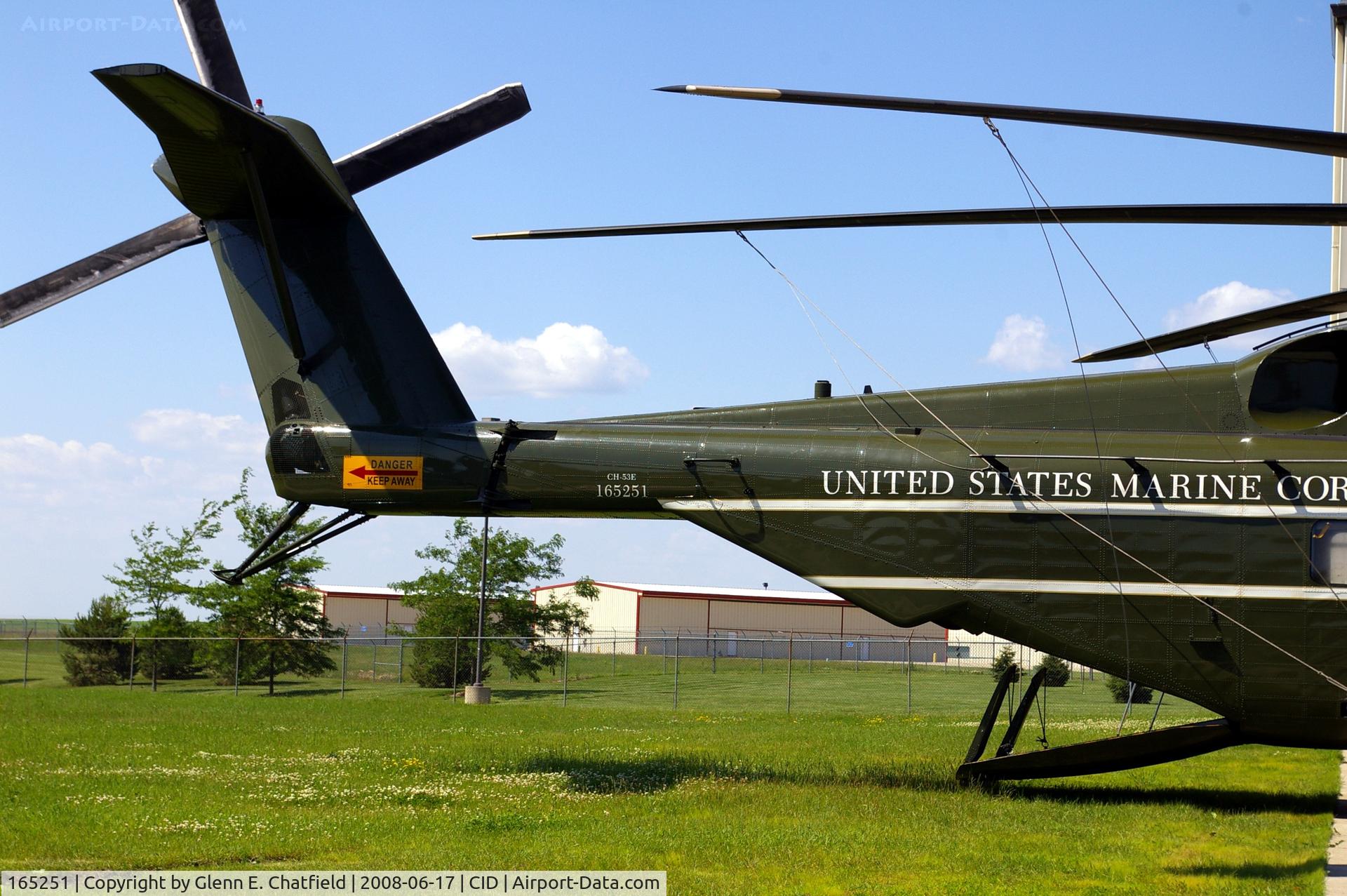 165251, Sikorsky CH-53E Super Stallion C/N 65-645, For Presidential support