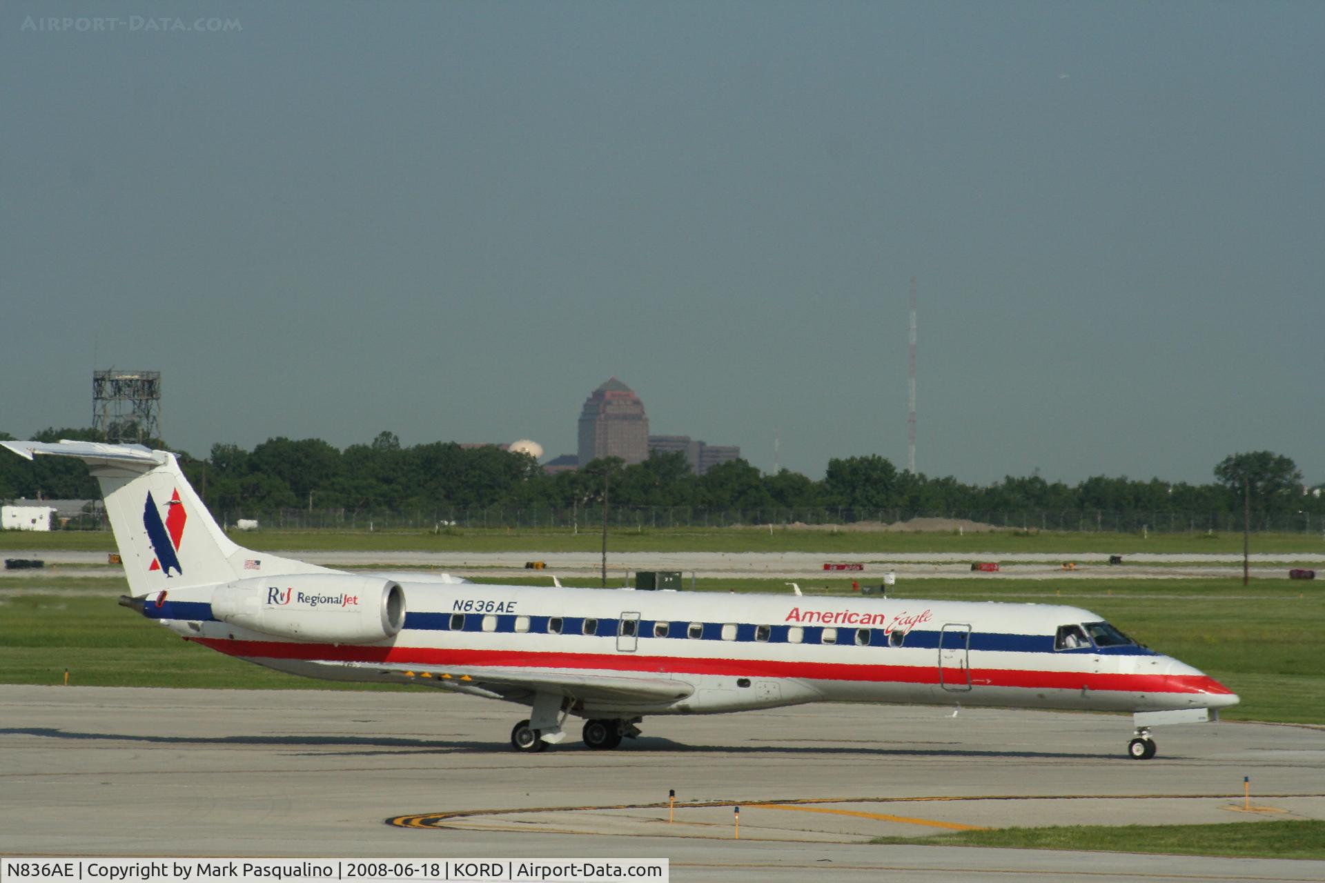N836AE, 2002 Embraer ERJ-140LR (EMB-135KL) C/N 145635, EMB-135KL