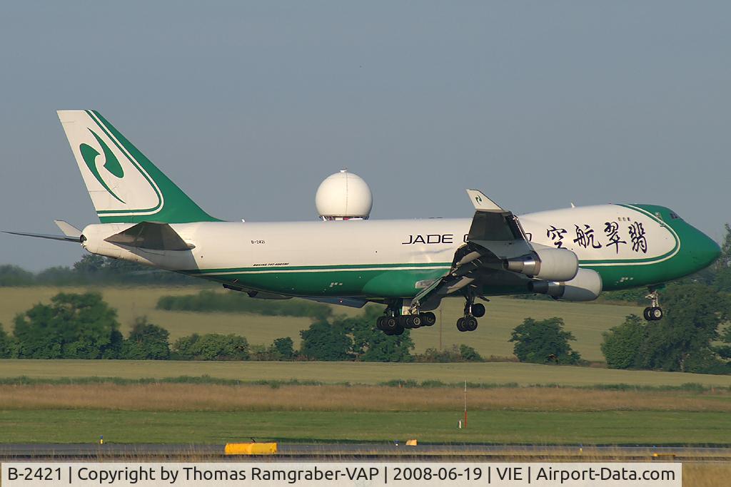 B-2421, 2007 Boeing 747-4EVF/ER/SCD C/N 35169, Jade Cargo Boeing 747-400