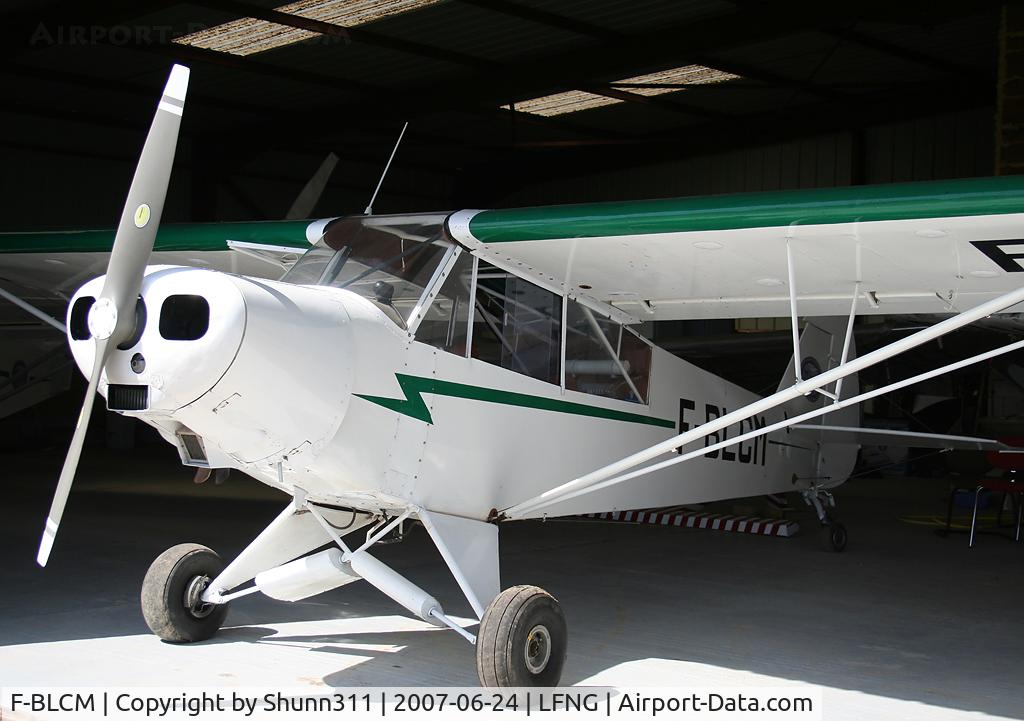F-BLCM, Piper PA-18-150 Super Cub C/N 185347, Hangared @ Candillargues