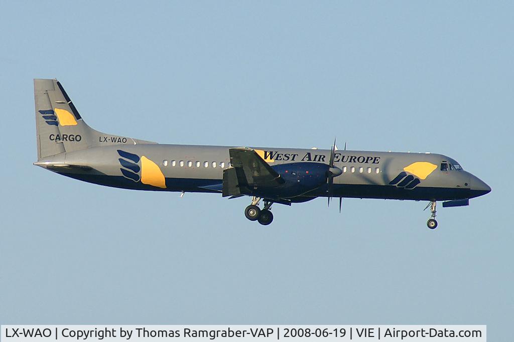 LX-WAO, 1991 British Aerospace ATP C/N 2043, Westair Europe BAe ATP