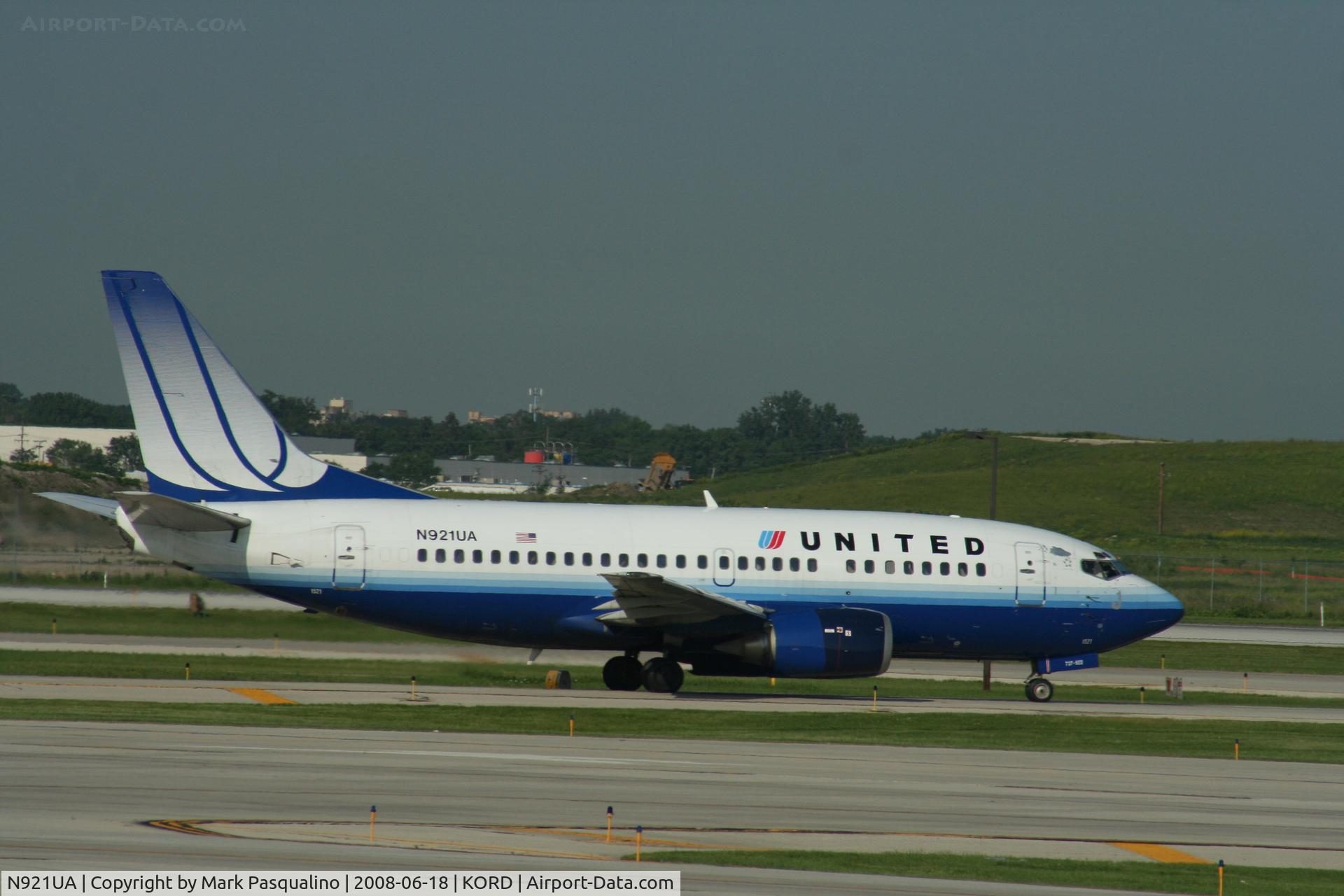 N921UA, 1991 Boeing 737-522 C/N 25388, Boeing 737-500