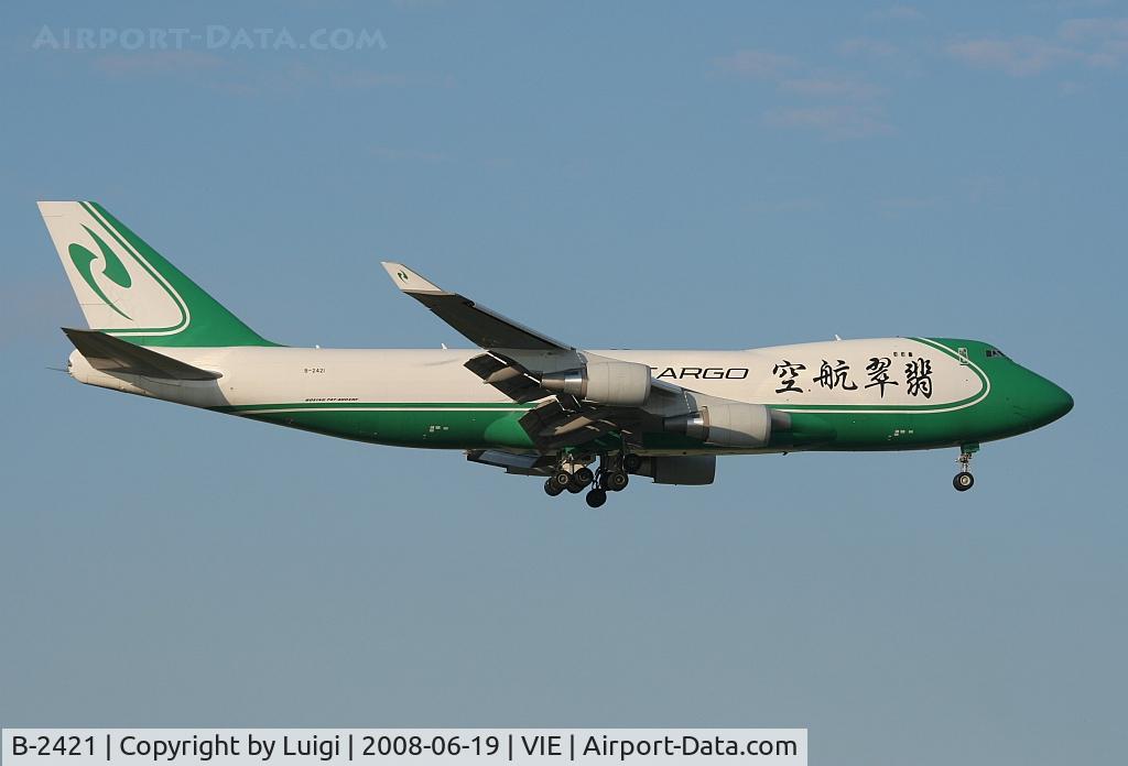 B-2421, 2007 Boeing 747-4EVF/ER/SCD C/N 35169, Jade Cargo 747-400F