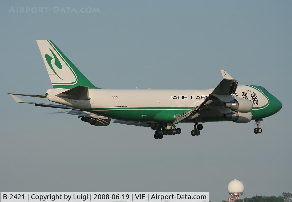 B-2421, 2007 Boeing 747-4EVF/ER/SCD C/N 35169, Jade Cargo 747-400F