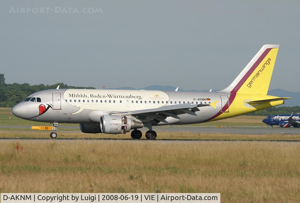 D-AKNM, 1999 Airbus A319-112 C/N 1089, Germanwings A319