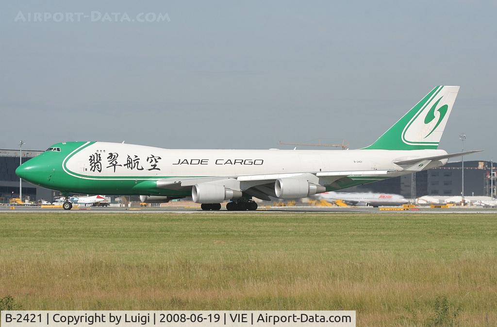 B-2421, 2007 Boeing 747-4EVF/ER/SCD C/N 35169, Jade Cargo 747-400F
