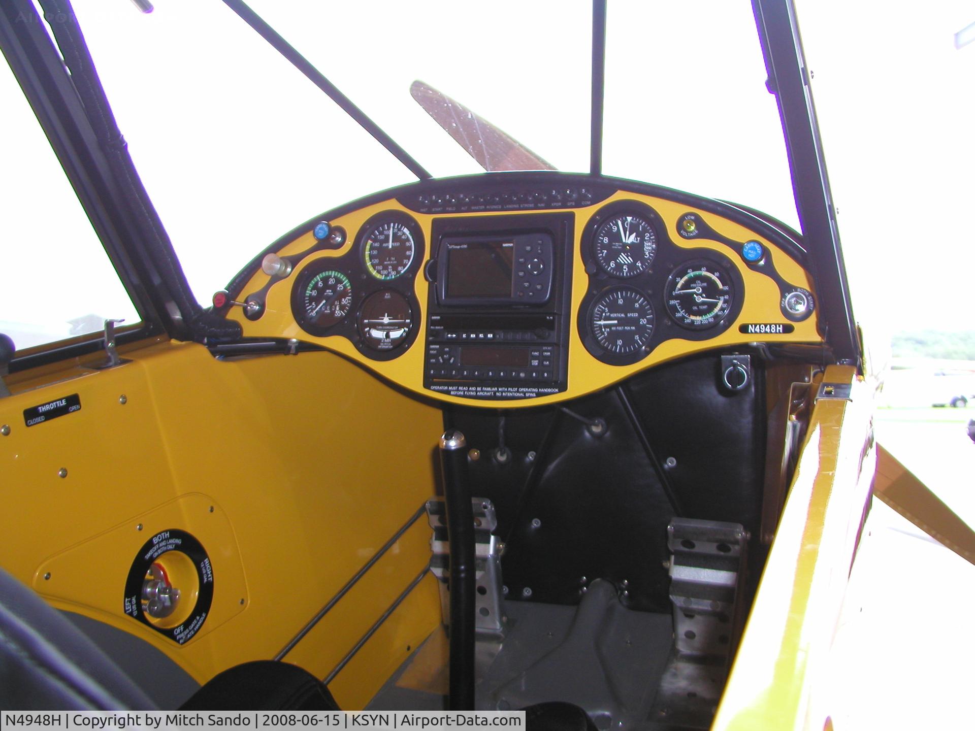N4948H, 2008 Cub Crafters CC11-100 Sport Cub C/N CC11-00072, Stanton Father's Day Fly-In 2008.
