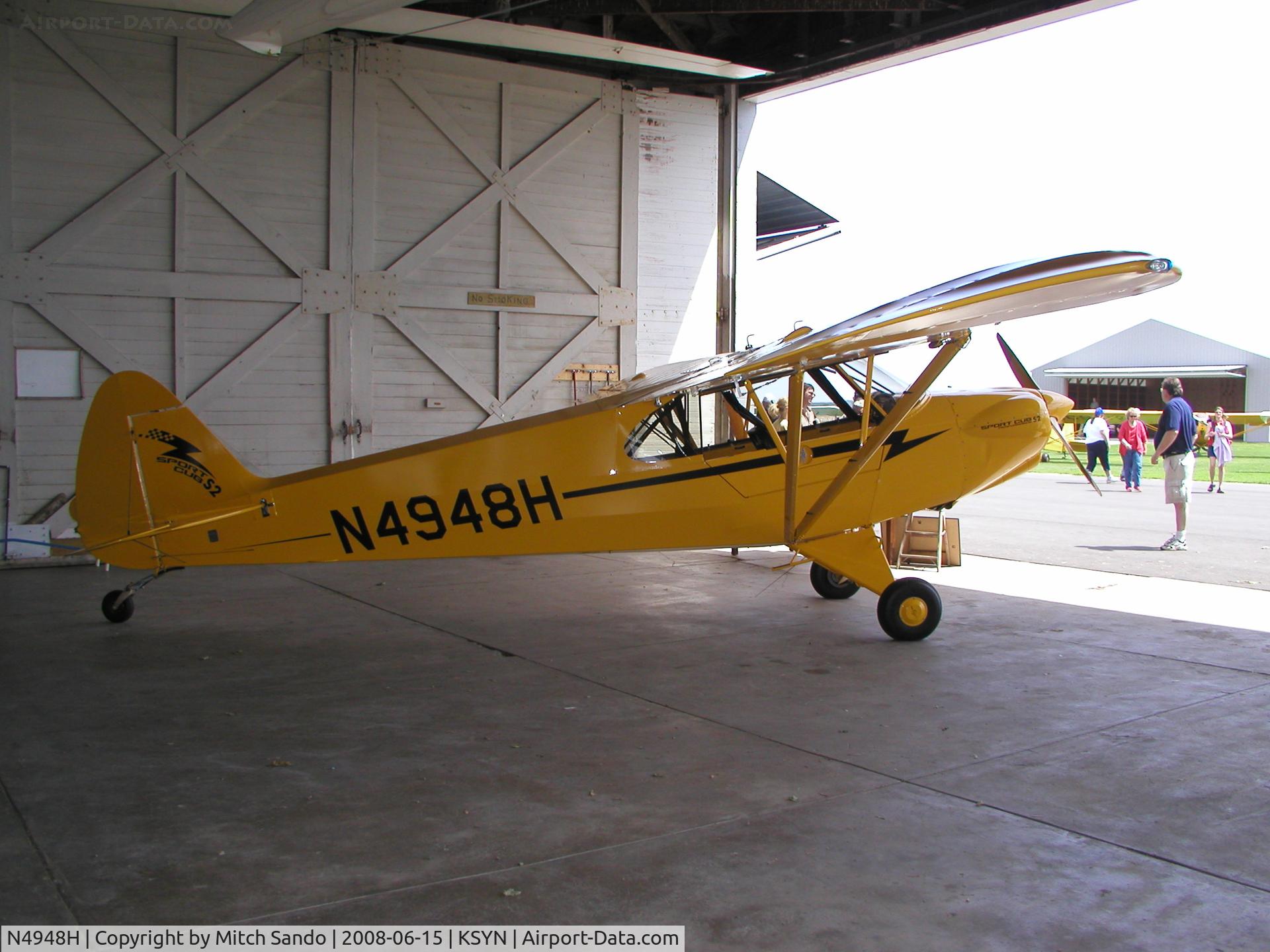 N4948H, 2008 Cub Crafters CC11-100 Sport Cub C/N CC11-00072, Stanton Father's Day Fly-In 2008.