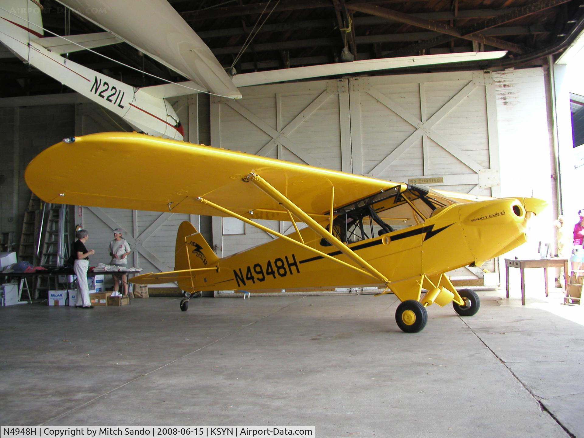 N4948H, 2008 Cub Crafters CC11-100 Sport Cub C/N CC11-00072, Stanton Father's Day Fly-In 2008.