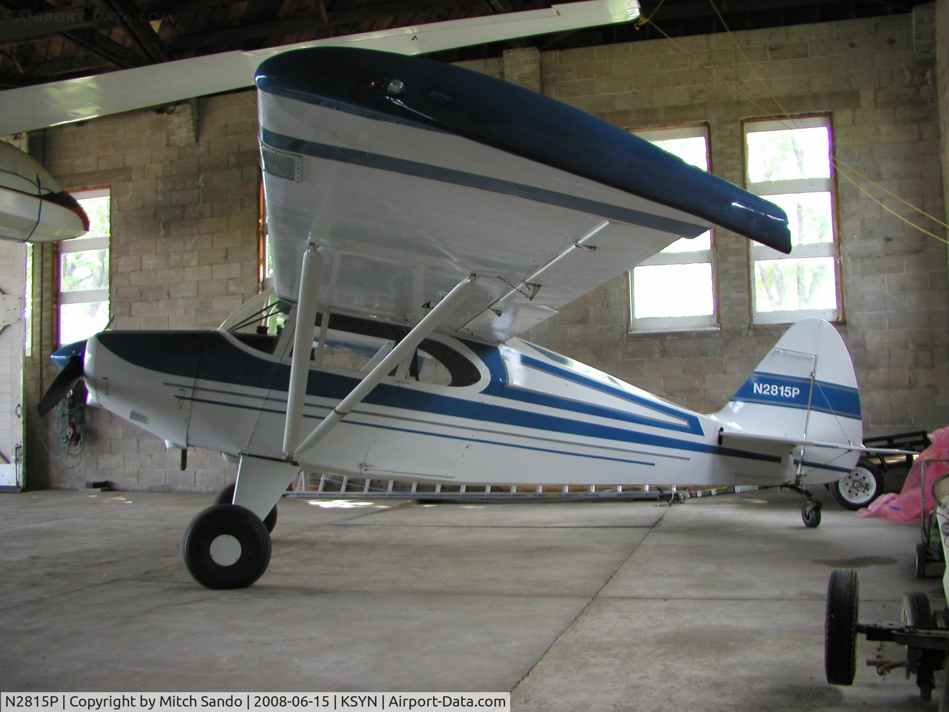 N2815P, 1955 Piper PA-22-150 C/N 22-3108, Stanton Father's Day Fly-In 2008.