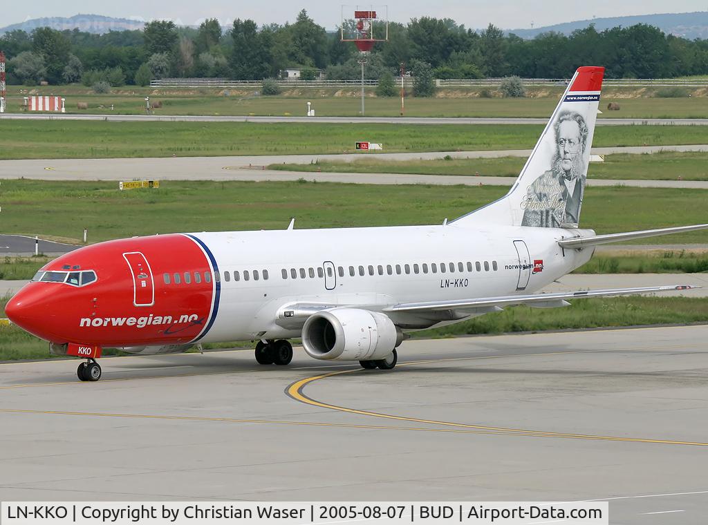 LN-KKO, 1991 Boeing 737-3Y0 C/N 24909, Norwegian B737-300