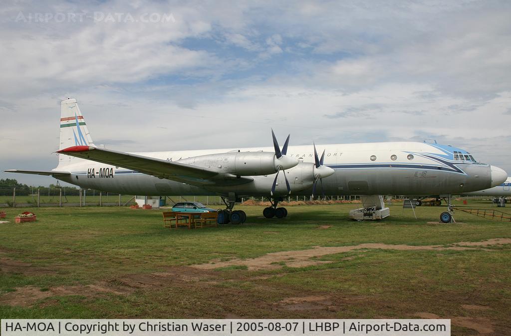 HA-MOA, 1960 Ilyushin IL-18V C/N 180001903, Malev IL-18, in Storage