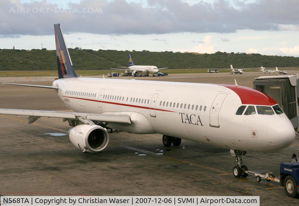 N568TA, 2006 Airbus A321-231 C/N 2687, TACA