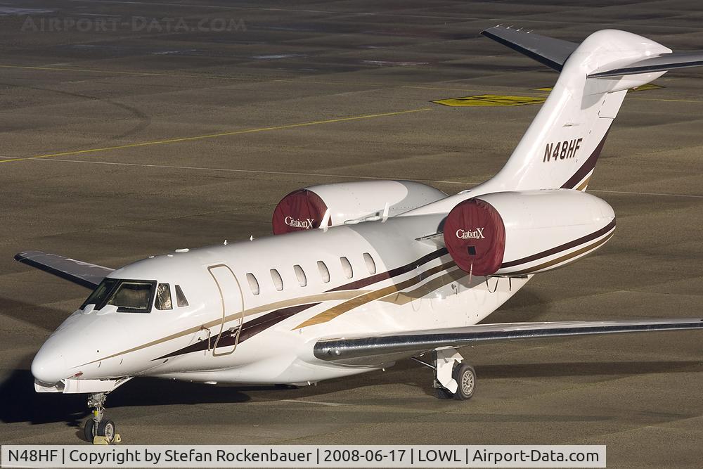 N48HF, 2003 Cessna 750 Citation X Citation X C/N 750-0220, Nice CitationX.