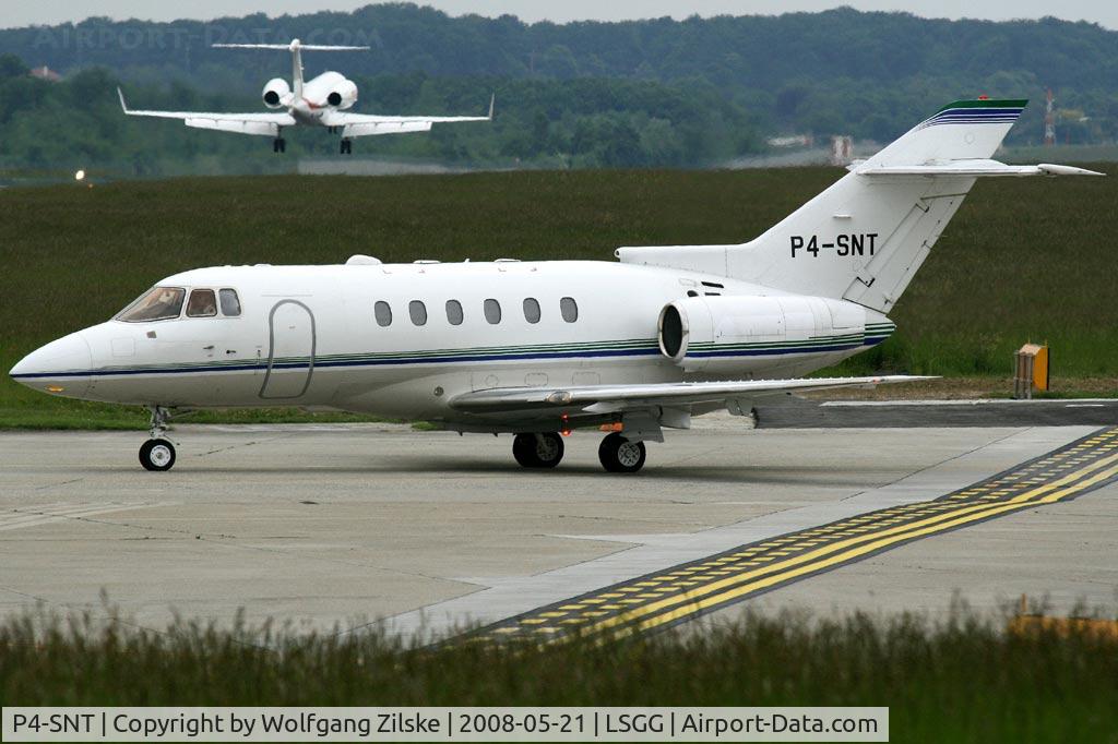 P4-SNT, 2001 Raytheon Hawker 800XP C/N 258538, visitor