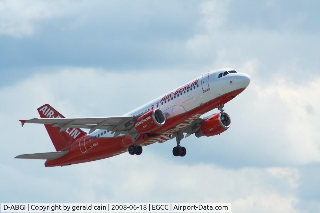 D-ABGI, 2007 Airbus A319-112 C/N 3346, DEPART MAN