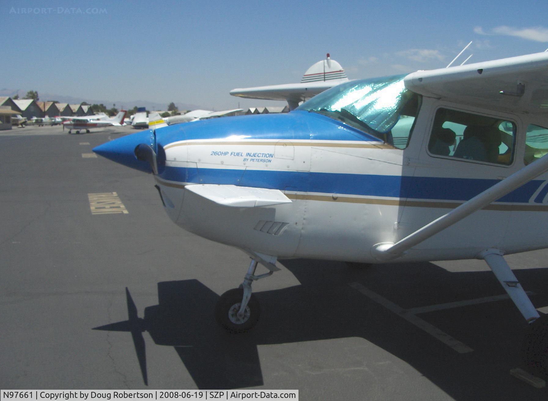 N97661, 1979 Cessna 182Q Skylane C/N 18267162, 1979 Cessna 182Q SKYLANE II, Continental (I) O-470-U modified with fuel injection, 260 Hp, SE/STOL forward canards mod. Note: This aircraft is NOT a Wren 460.