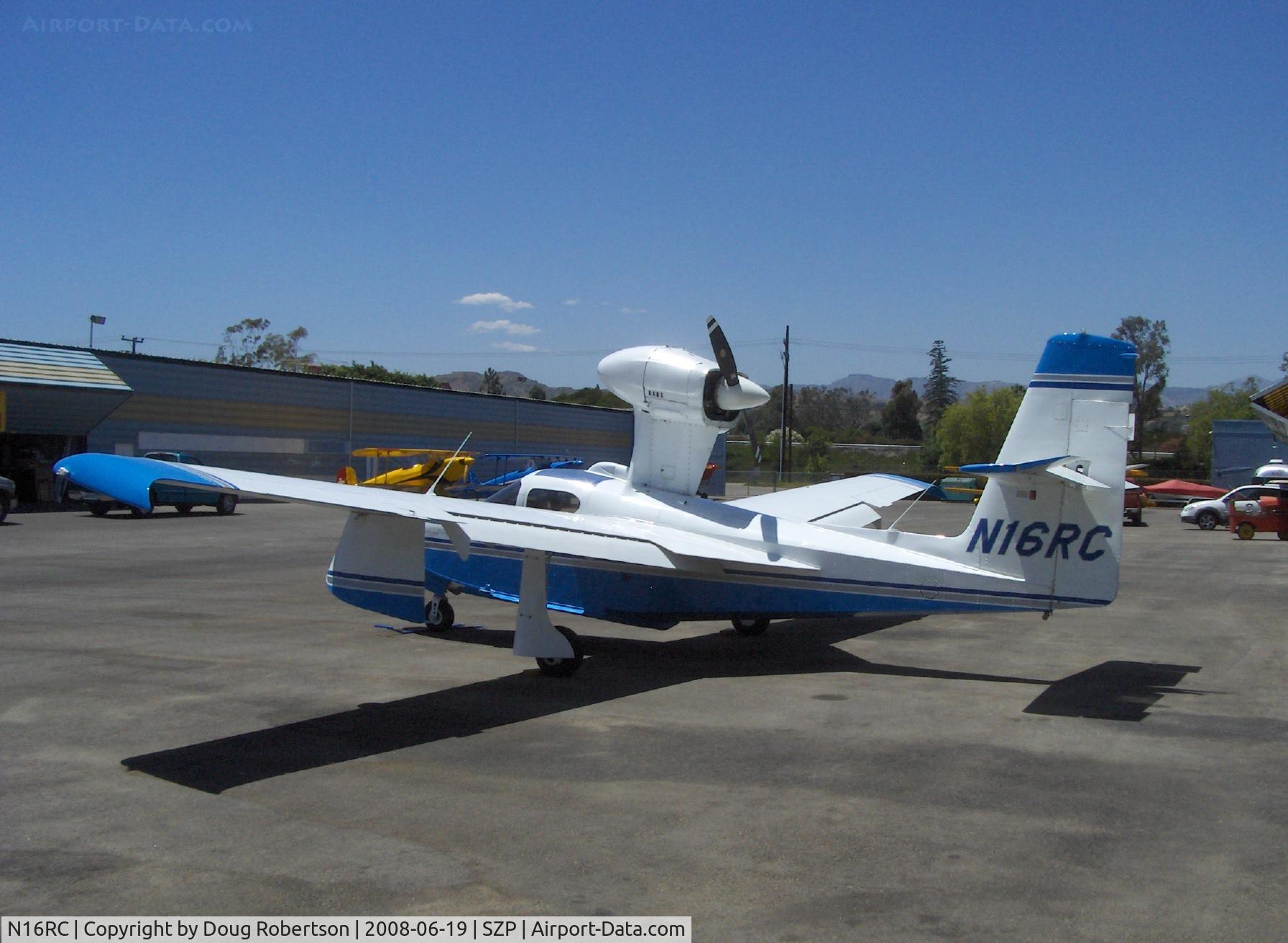 N16RC, 1973 Lake LA-4-200 Buccaneer C/N 576, 1973 Lake LA-4 200, Lycoming IO-360 200 Hp pusher