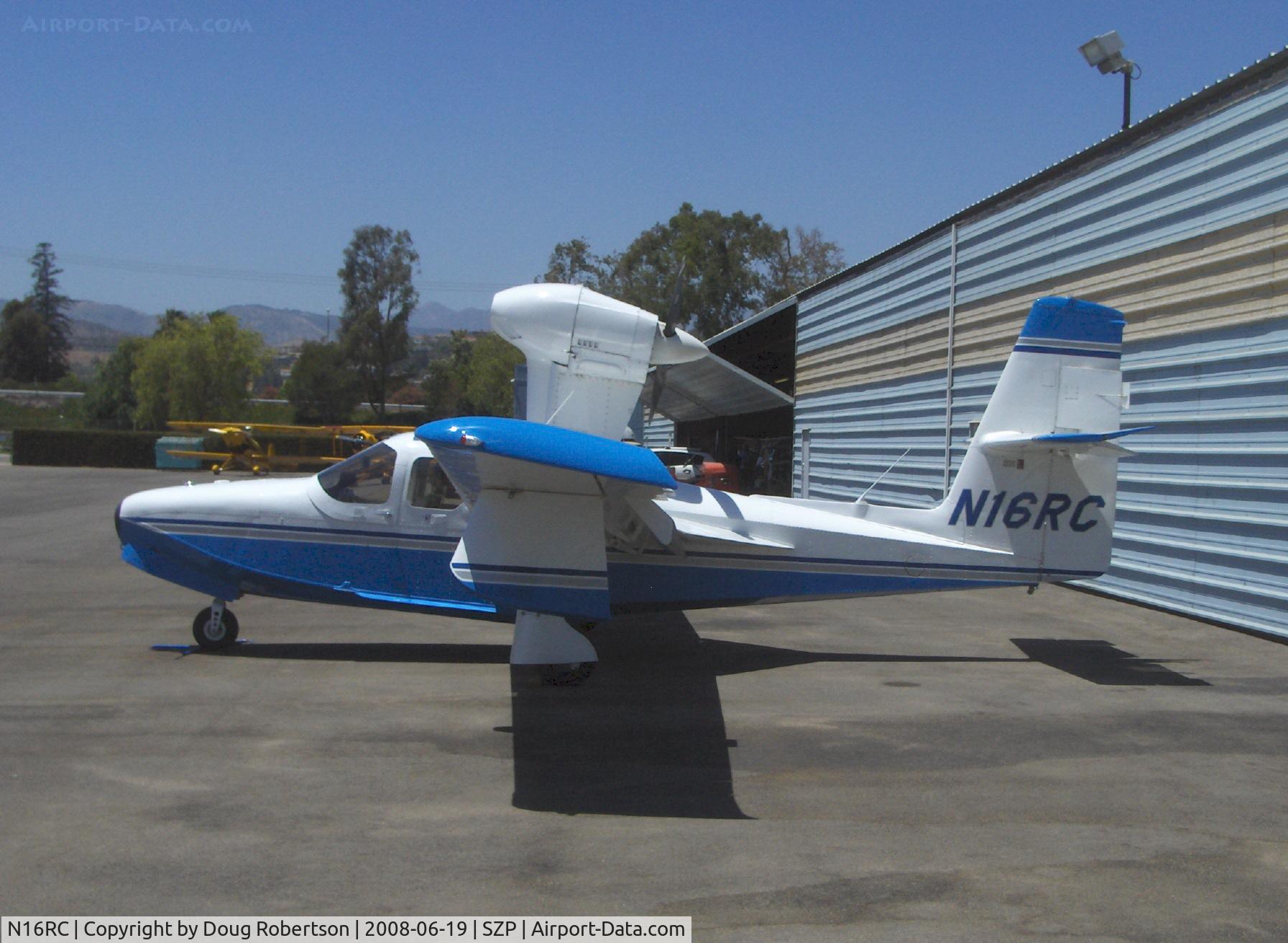 N16RC, 1973 Lake LA-4-200 Buccaneer C/N 576, 1973 Lake LA-4 200, Lycoming IO-360 200 Hp