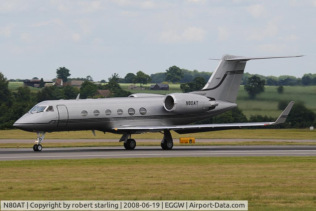 N80AT, 2000 Gulfstream Aerospace G-IV C/N 1410, Gulstream IV