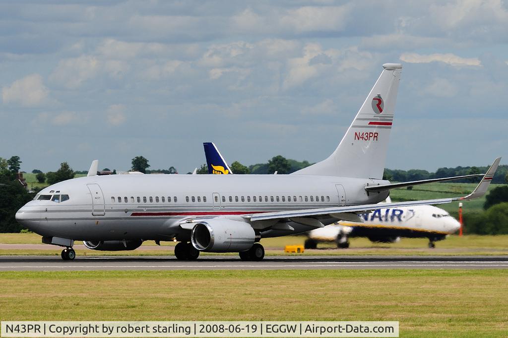 N43PR, 1998 Boeing 737-75V BBJ C/N 28581, boeing BBJ