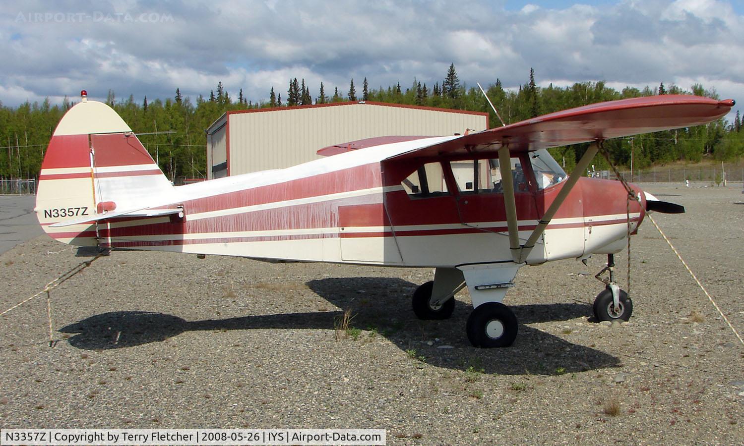 N3357Z, 1960 Piper PA-22-150 C/N 22-7297, Piper Pa-22-150 at Wasilla , AK