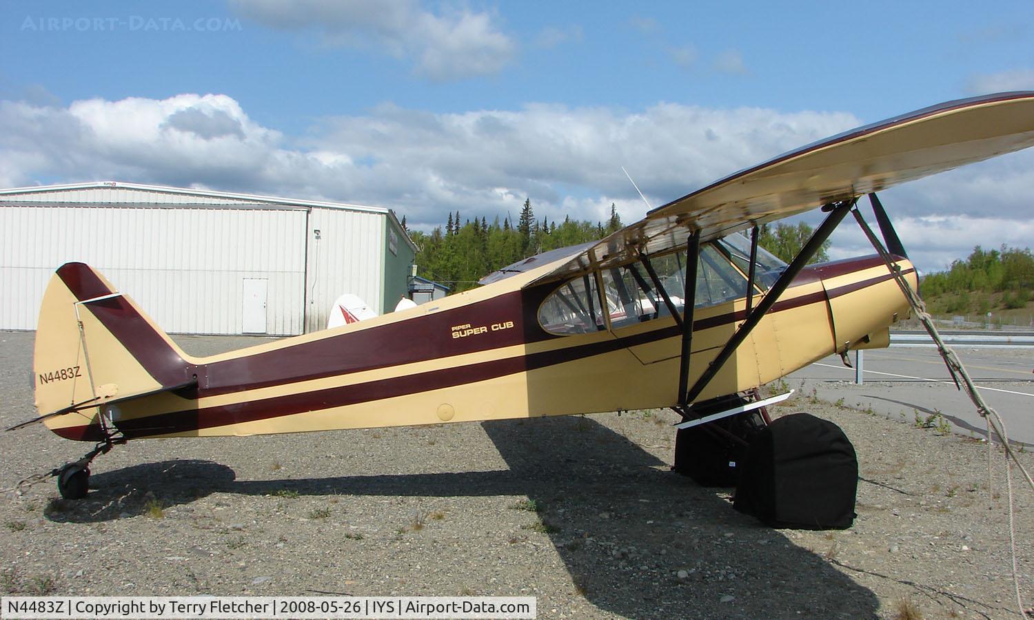 N4483Z, 1969 Piper PA-18-150 Super Cub C/N 18-8837, Piper Pa-18-150 at Wasilla , AK