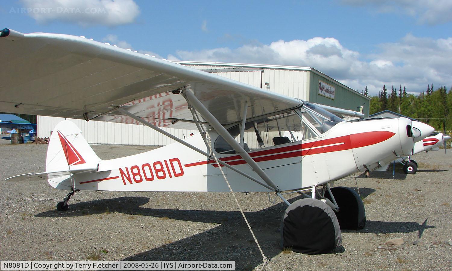 N8081D, 1957 Piper PA-18A 150 Super Cub C/N 18-6072, Piper Pa-18-150 at Wasilla , AK