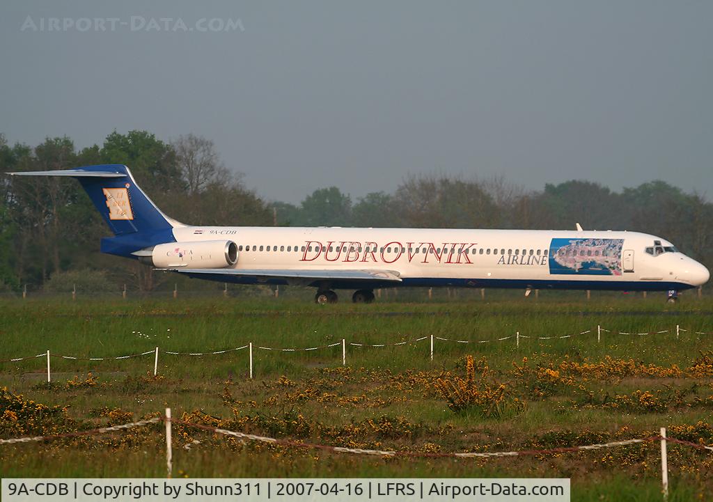 9A-CDB, 1991 McDonnell Douglas MD-83 (DC-9-83) C/N 49986, Taxiing for departure...
