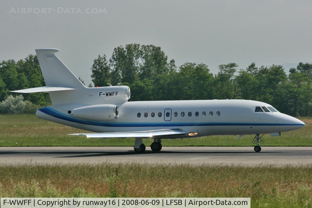 F-WWFF, 2008 Dassault Falcon 900EX C/N 198, Falcon 900XL departing